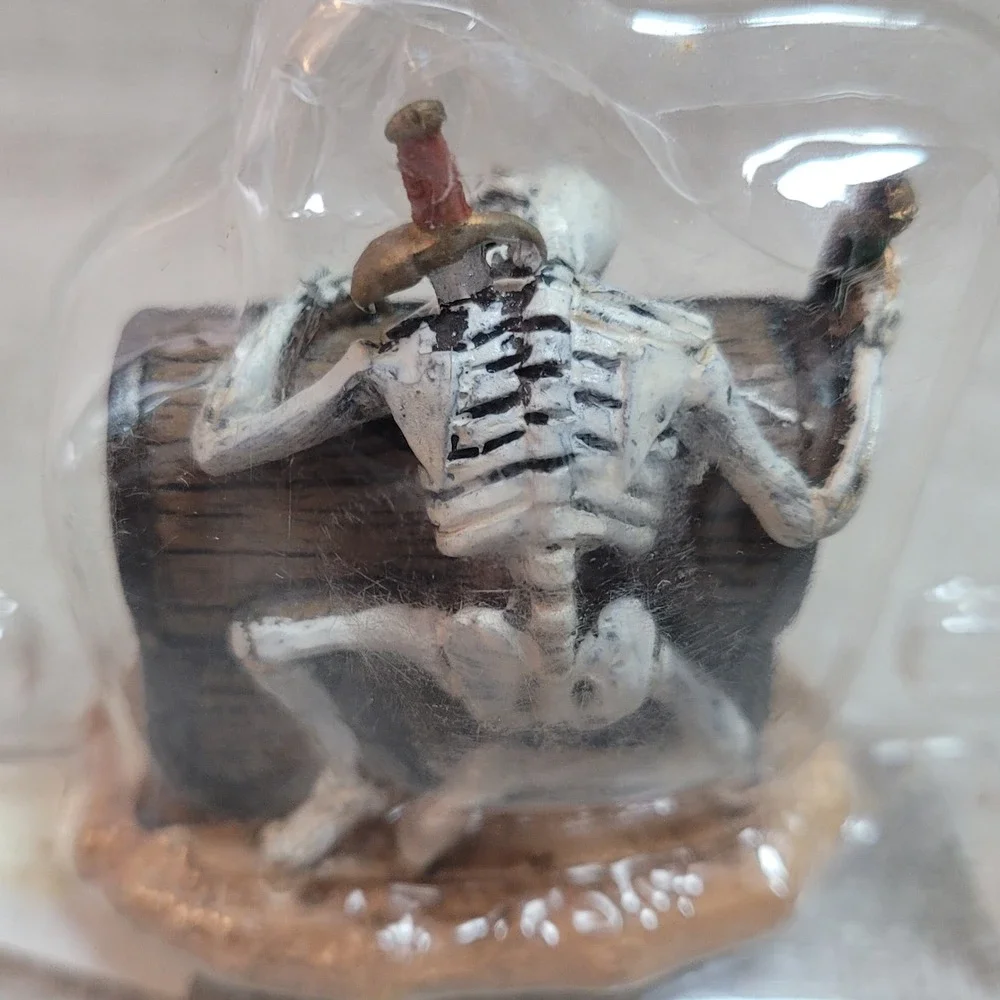 Lemax Spooky Town Greedy To The End Skeleton Figurine 82472 2008 Halloween NEW
